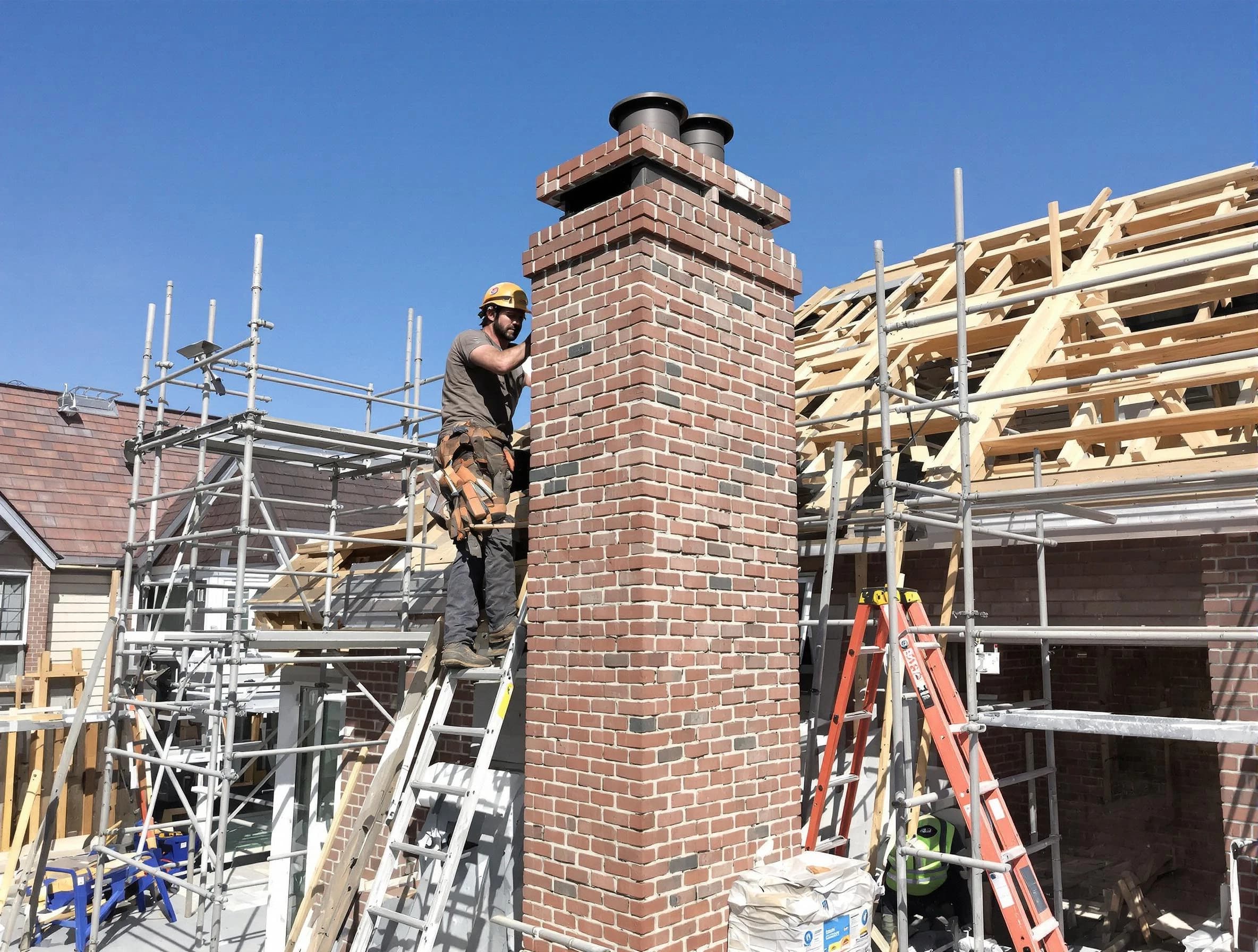 New chimney installation completed by Ponderosa Park Chimney Sweep in Ponderosa Park, CO