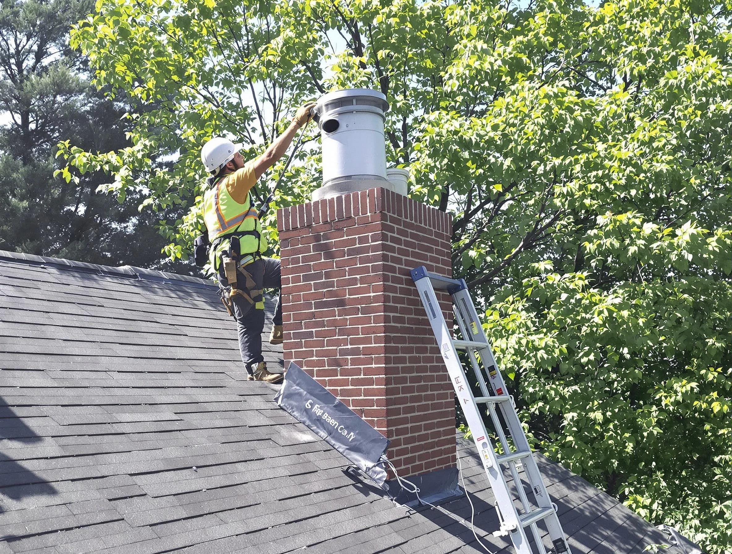 Chimney liner inspection by Ponderosa Park Chimney Sweep in Ponderosa Park, CO
