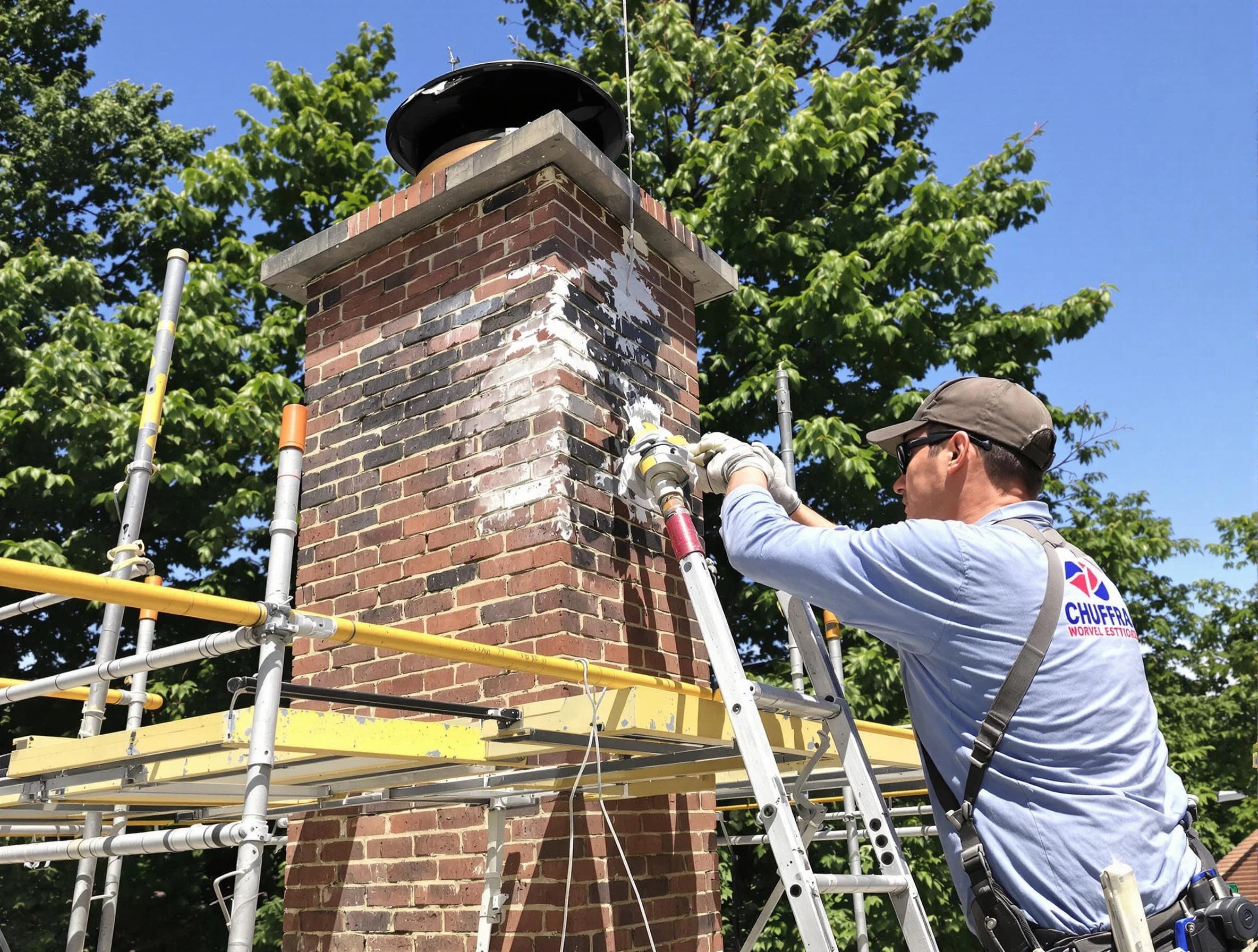 Structural chimney repair by Ponderosa Park Chimney Sweep in Ponderosa Park, CO